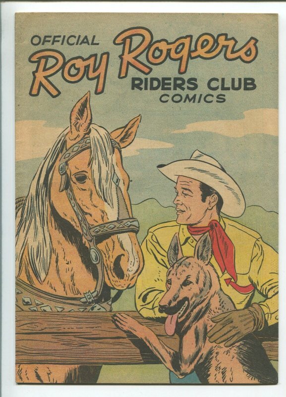 ROY ROGERS RIDERS CLUB 1952 -PREMIUM GIVE-AWAY-TRIGGER-BULLET-HIGH GRADE-vf/nm