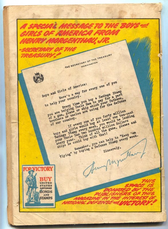 Blue Bolt Vol. 3 #3  1942 - Novelty  -G/VG - Comic Book