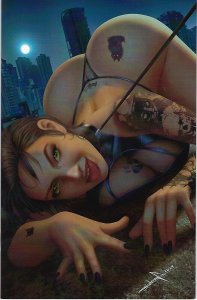 Skyline #2 Sidney Augusto Cat Woman Lingerie Virgin Cover Lim to ONLY 100 !!! NM