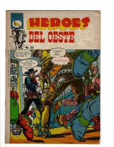 Heroes Del Oeste # 351 Foreign Language Marvel Western Comic Book Cowboy EJ1