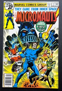 Micronauts #1 &2 [Lot of 2bks] (1979) Newsstand - [KEY] - NM! - 1st Team App