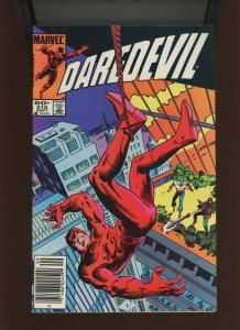 (1984) Daredevil #210: COPPER AGE! NEWSSTAND! (7.0/7.5)