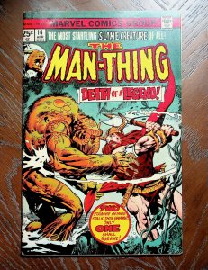 Man-Thing #16 6.5 Fine + .
