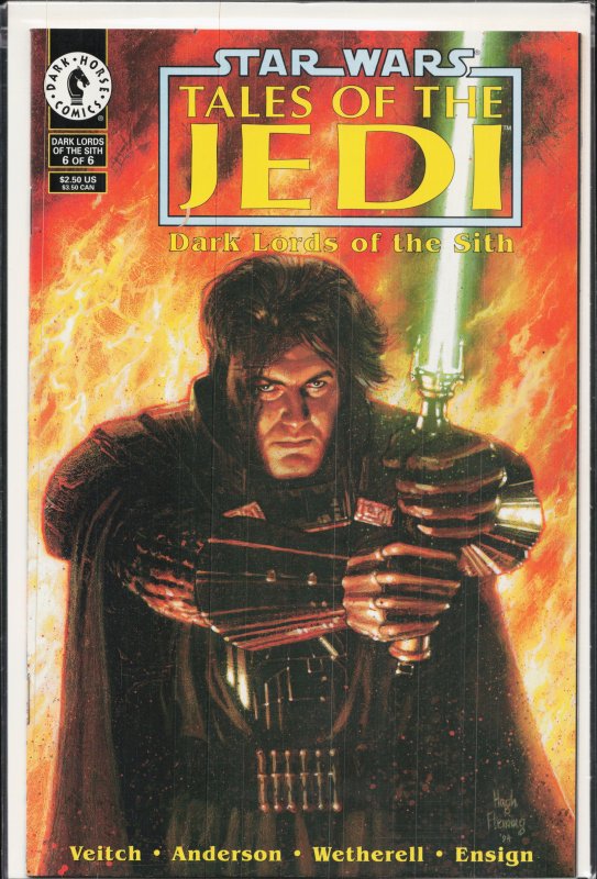 Star Wars: Tales of the Jedi - Dark Lords of the Sith #6 (1995) Star Wars
