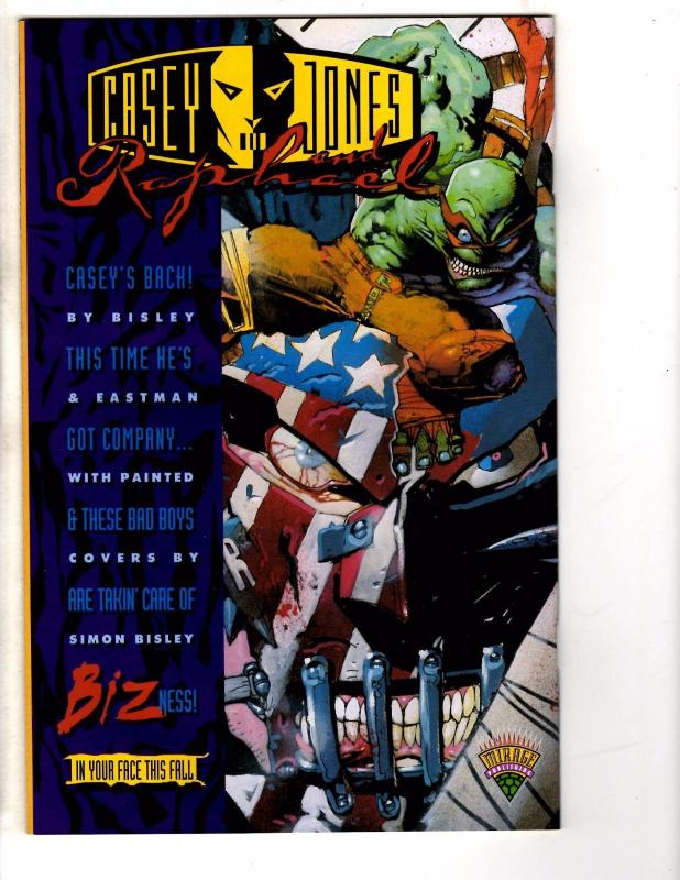 Casey Jones COMPLETE Mirage Studios Comics Ltd Ser # 1 2 NM 1st Prints TMNT J225