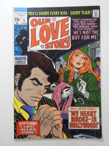 Our Love Story #5 (1970) Beautiful VF-NM Condition!