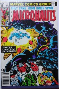 Micronauts #8 (1979) 1st Captain Universe