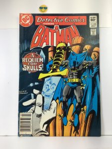 Detective Comics #528 Newsstand Edition (1983) Batman & Green Arrow