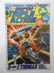 Marvel Triple Action #1  (1972) VG Condition!
