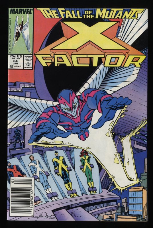 X-Factor (1986) #24 FN+ 6.5 1st Archangel!