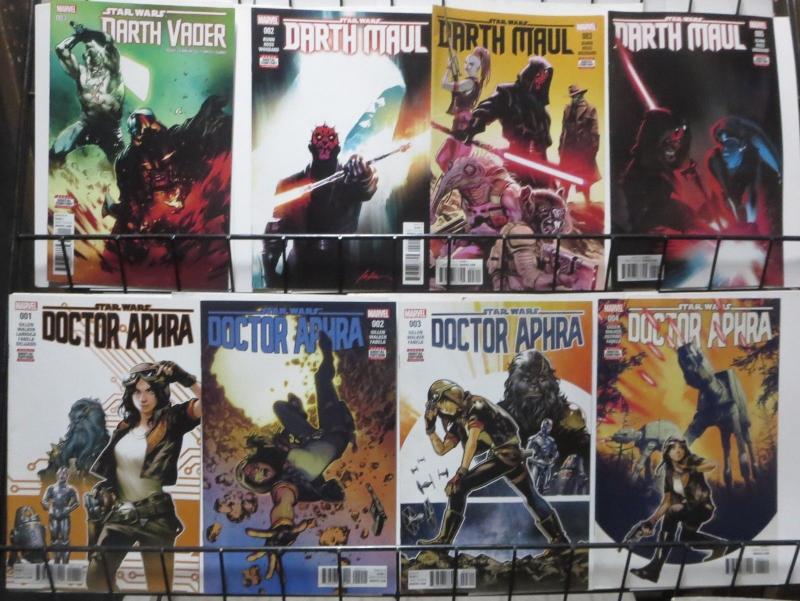 STAR WARS: DOCTOR APHRA/DARTH VADER/DARTH MAUL COLLECTION! 27 BOOKS VF-NM!