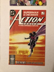 Action Comics #596 598 599 & 600 Lot Of 4