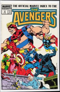 The Official Marvel Index to the Avengers #4 (1987) The Avengers