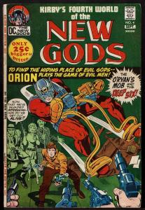 The New Gods #4 (Aug-Sep 1971, DC) FN-