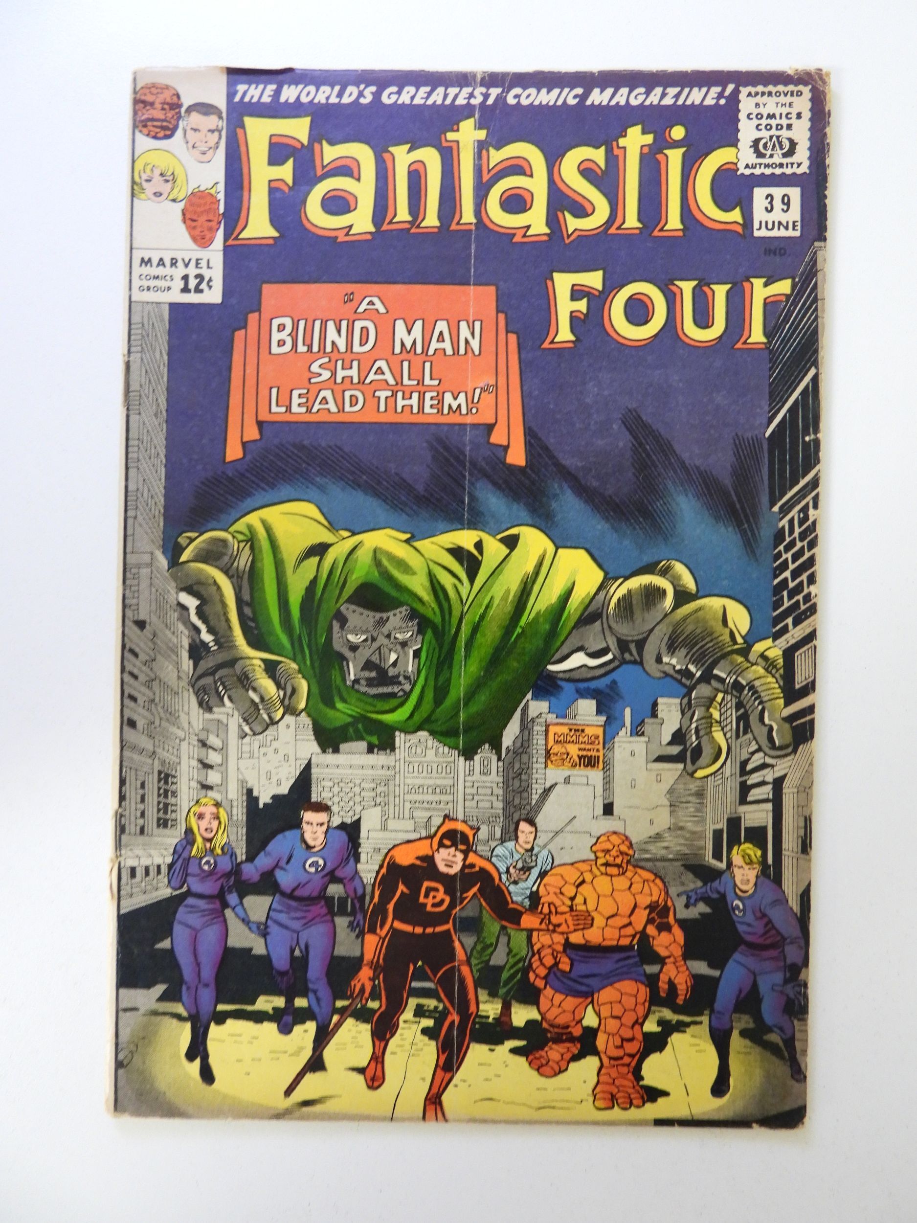 Fantastic Four #39 (1965) VG+ condition 