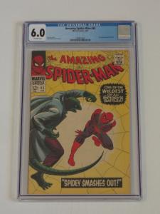 Amazing Spider-Man #45, CGC 6.0; 3rd appearance of Lizard! Stan Lee script!!