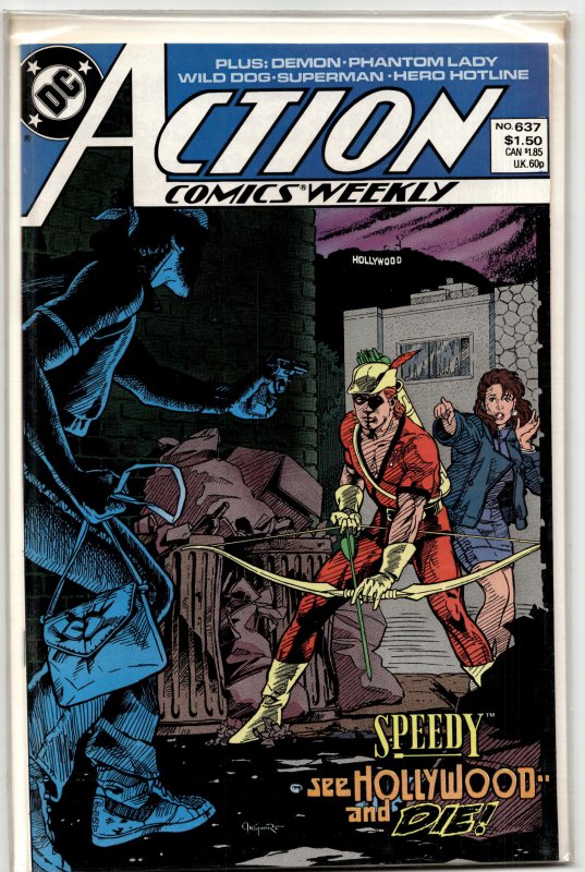Action Comics Weekly #637 (1989) Speedy