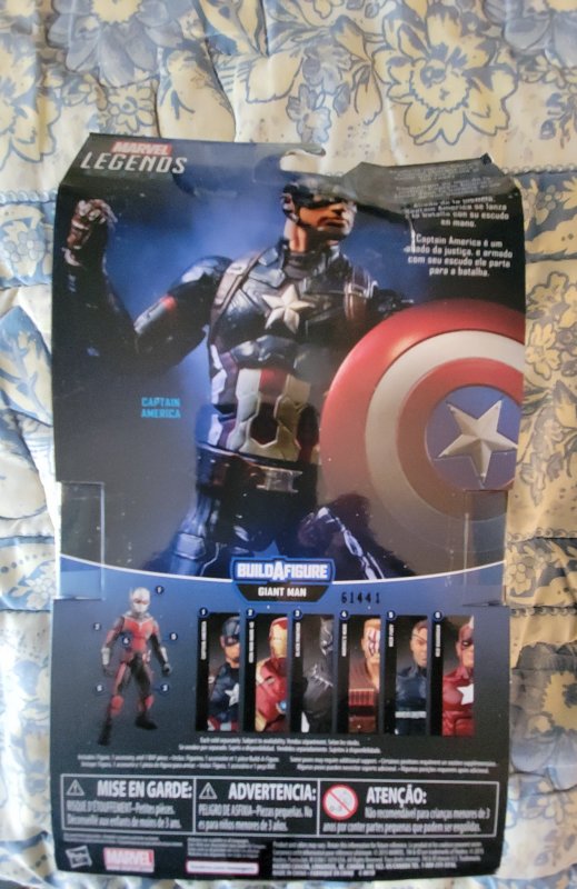 Marvel Legends Series: Build A Figure Giant Man/Captain America