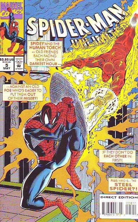 Spider-Man Unlimited #5 (May-94) NM Super-High-Grade Spider-Man