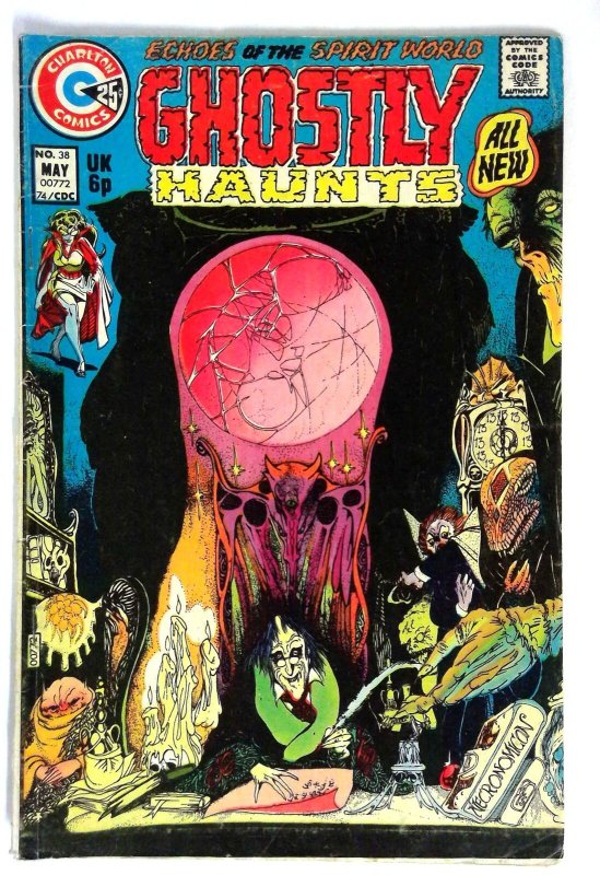 Ghostly Haunts #38 Necronomicon Charlton (1974) VG