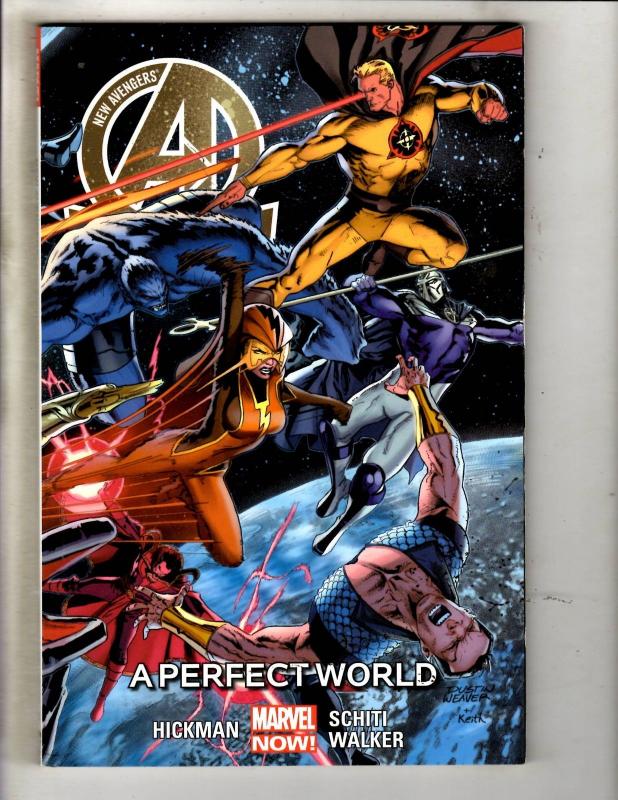 New Avengers A Perfect World Vol. # 4 Marvel Comic Book Graphic Novel TPB MF5