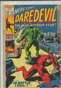 Daredevil #50 VINTAGE 1969 Marvel Comics