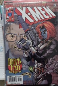 UNCANNY X-MEN #388  2001 MARVEL DISNEY   DREAMS END PT 1 SENATOR KELLY MYSTIQUE