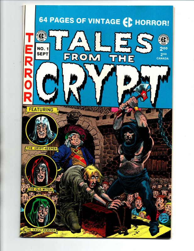 Tales from the Crypt #1 2 3 4 5 & 7 Set - EC Comics reprints - 1991 - (-NM)