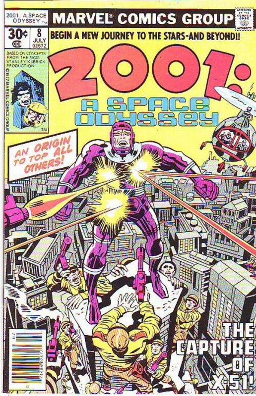 2001 #8 (Jul-77) NM Super-High-Grade Mr. Machine