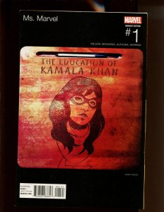 Ms. Marvel #1 - Jenny Frison Hip Hop Variant! (9.0/9.2) 2016