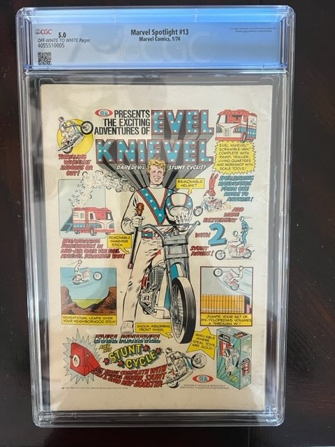 Marvel Spotlight #13 (1974) - CGC 50 - Origin Son of Satan -1st Victoria Wingate