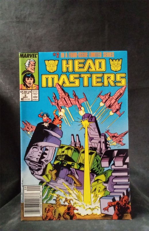 The Transformers: Headmasters #2 1987 Marvel Comics Comic Book