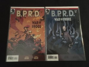BPRD: WAR ON FROGS #3, 4 VFNM Condition