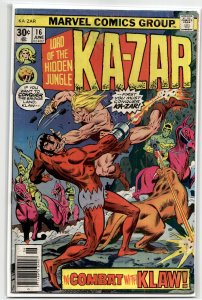 Ka-Zar #16 (1976) Ka-Zar