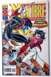 X-Calibre #2 (1995) Marvel Comics Nightcrawler 1st Print Comic Book