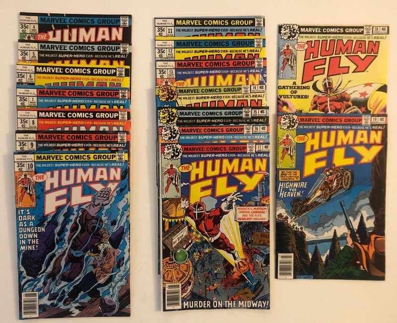 Human Fly #4 - 19 Lot Of 16