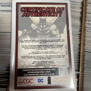 BATMAN SPAWN #1 ~ Greg Cupullo SIGNED ~ 1:666 VARIANT COVER ~ Read To Ship 