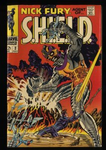 Nick Fury, Agent of SHIELD #2 VG 4.0