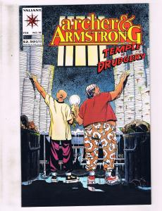 Lot Of 9 Archer & Armstrong Valiant Comic Books # 9 11 13 14 16 17 18 19 20 HJ4