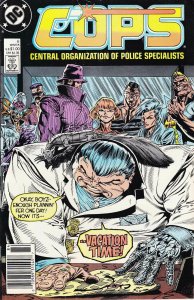 Cops #6 DC Comics Newsstand Winter 1988 (VG)