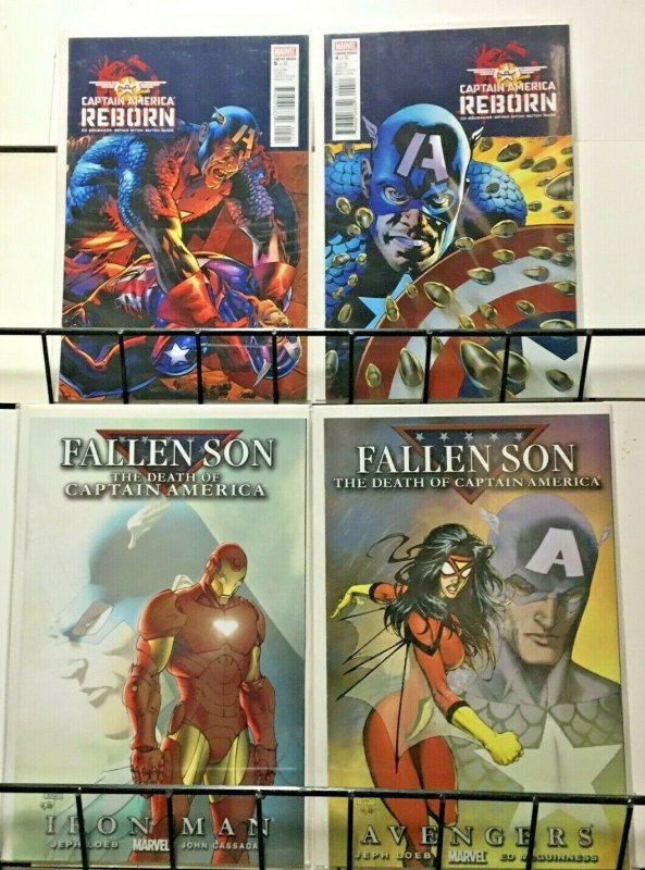 CAPTAIN AMERICA Lot of 42 Comics F/VF 2002-14 - Inc: Chosen, Reborn & Fallen Son