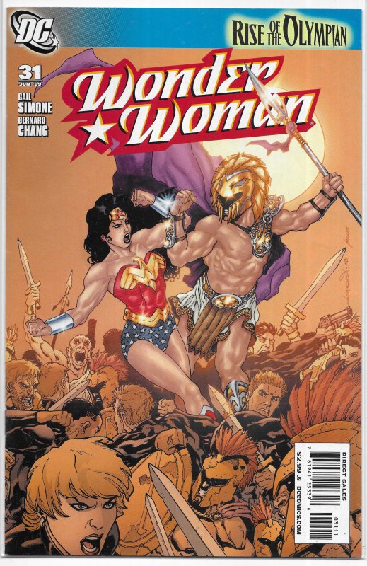 Wonder Woman (vol. 3, 2006) # 31 VG/FN (Rise of the Olympian 6) Simone/Chang