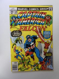 Captain America #218  FN+ condition