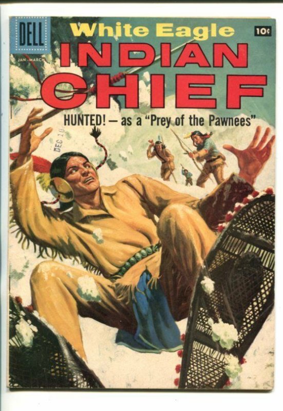 INDIAN CHIEF #29-1958-DELL-WHITE EAGLE-fn/vf