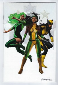 ?X-MEN #1 (2021) GREG HORN Variant Set Of 2 Trade Dress A & Virgin B Rogue X-23