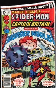 Marvel Team-Up #66 (1978) Captain Britain [Key Issue]