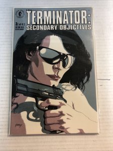 Terminator Secondary Objectives (1991) #1-4 VF/NM Complete Series ~ Dark Horse