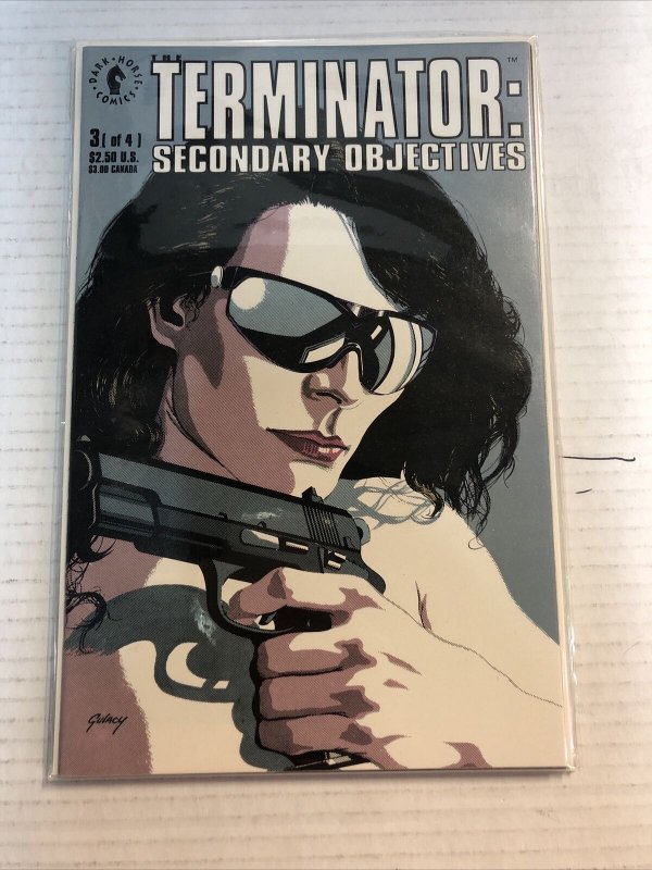 Terminator Secondary Objectives (1991) #1-4 VF/NM Complete Series ~ Dark Horse