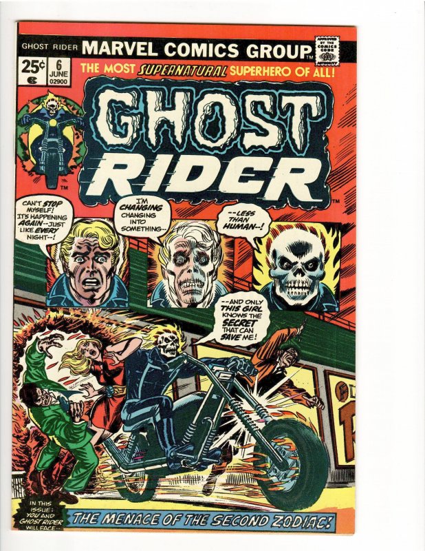 GHOST RIDER 6 NM 9.4  1st APP SLIFER;LOUISIANA COLLECTION