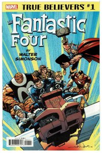 True Believers Fantastic Four Walt Simonson #1  (Sep 2018, Marvel)  9.4 NM